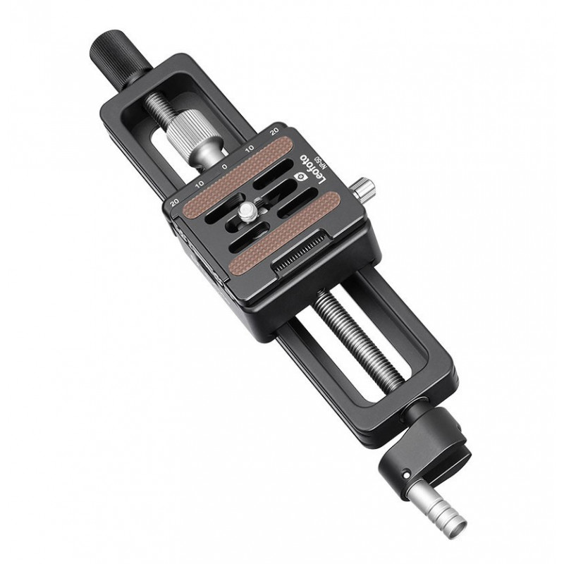 LEOFOTO MP-150 S Macro focusing rail (CON ROSCA BLOQUEO)