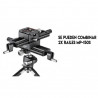 LEOFOTO MP-150 S Macro focusing rail (CON ROSCA BLOQUEO)