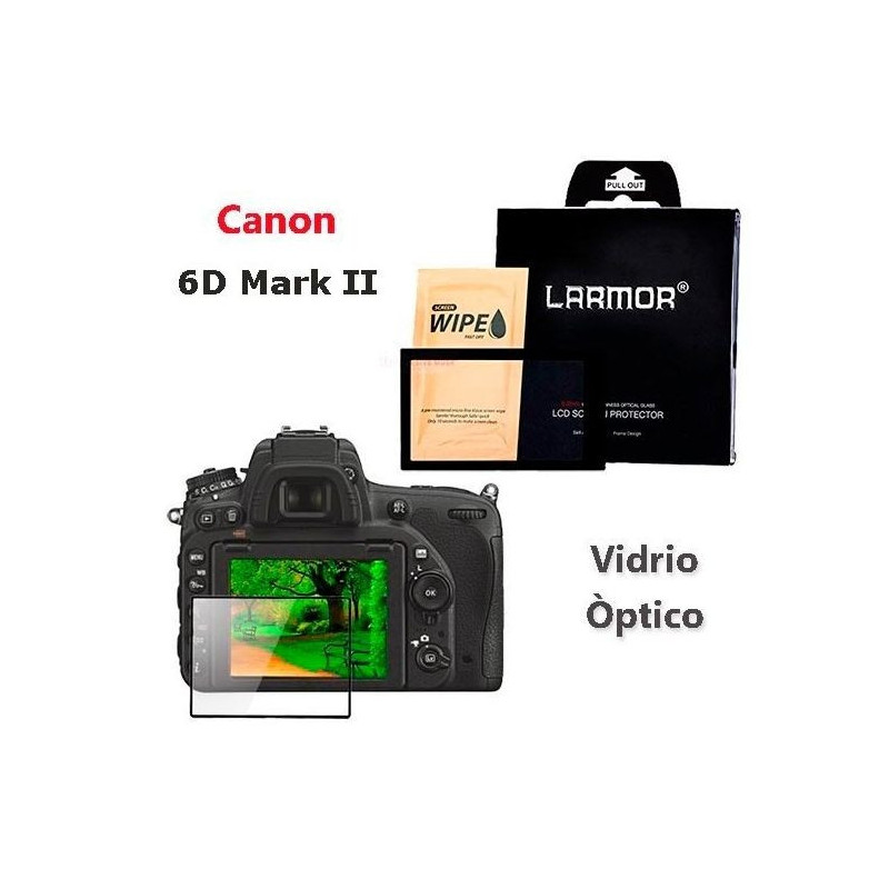 LARMOR PROTECTOR PANTALLA CANON 6D MARK II