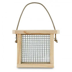 Comedero de madera modelo Cesta