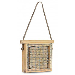 Comedero de madera modelo Cesta