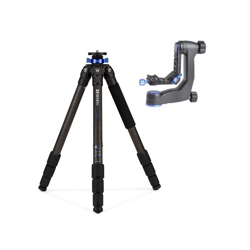 BENRO TRIPODE CARBONO MACH3 (TMA38CL) + ROTULA GIMBAL GH5