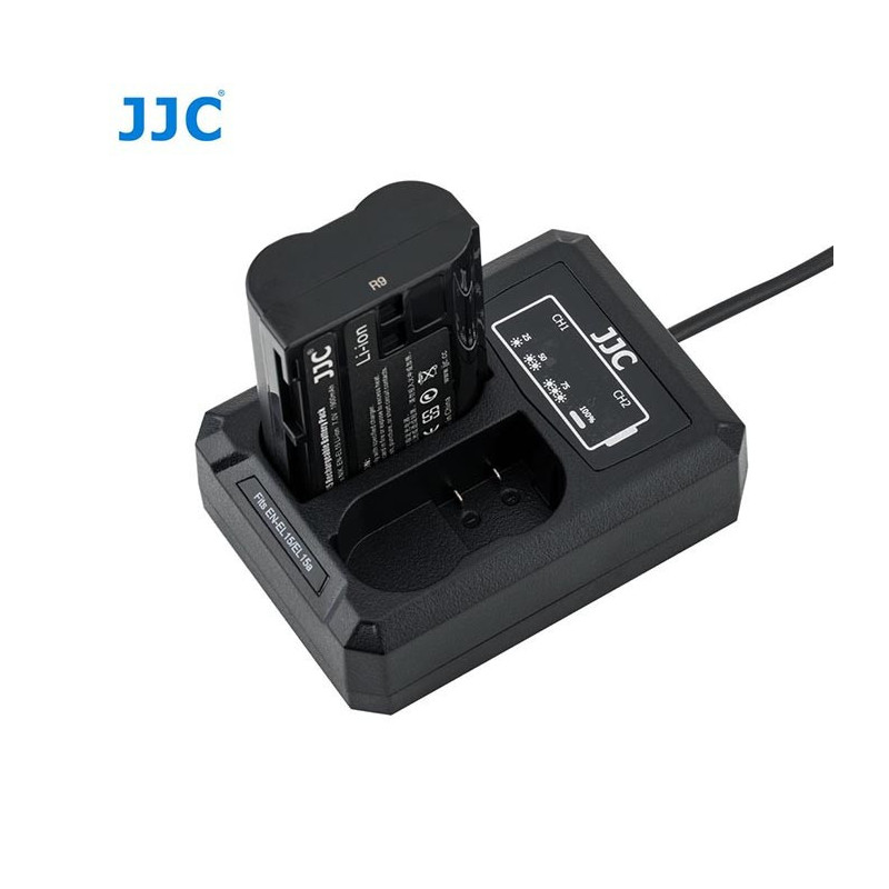 JJC CARGADOR BATERIA EN-EL 15 NIKON