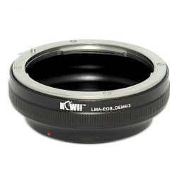 KIWI ADAPTADOR CUERPO MICRO 4/3 A OBJETIVO CANON EF