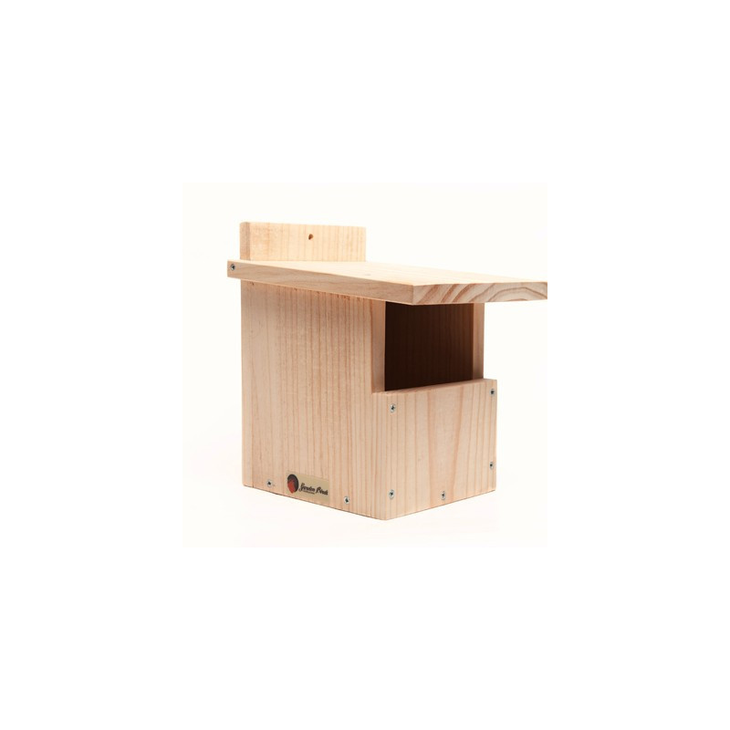 Caja nido para petirrojo y lavandera