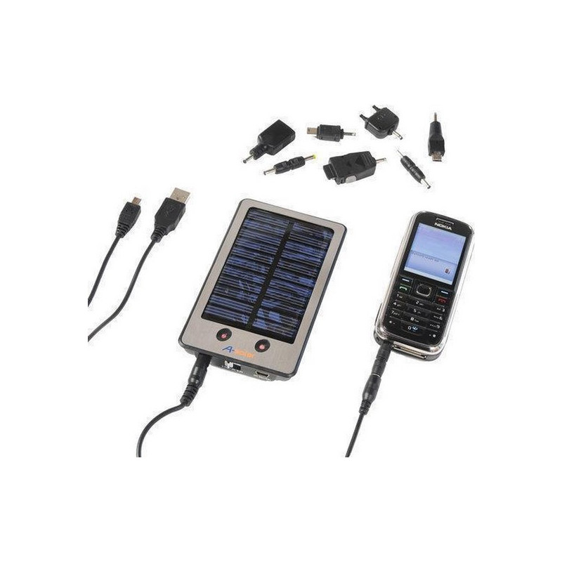 A-SOLAR CARGADOR SOLAR MOBILES , MP3