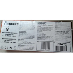 CARGADOR PILA UNIVERSAL ASPECTS RBAT2