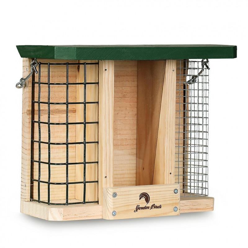 COMEDERO TRIPLE DE MADERA MOD. TARRACO