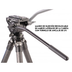 LEOFOTO Cabeza fluida de video BV-10