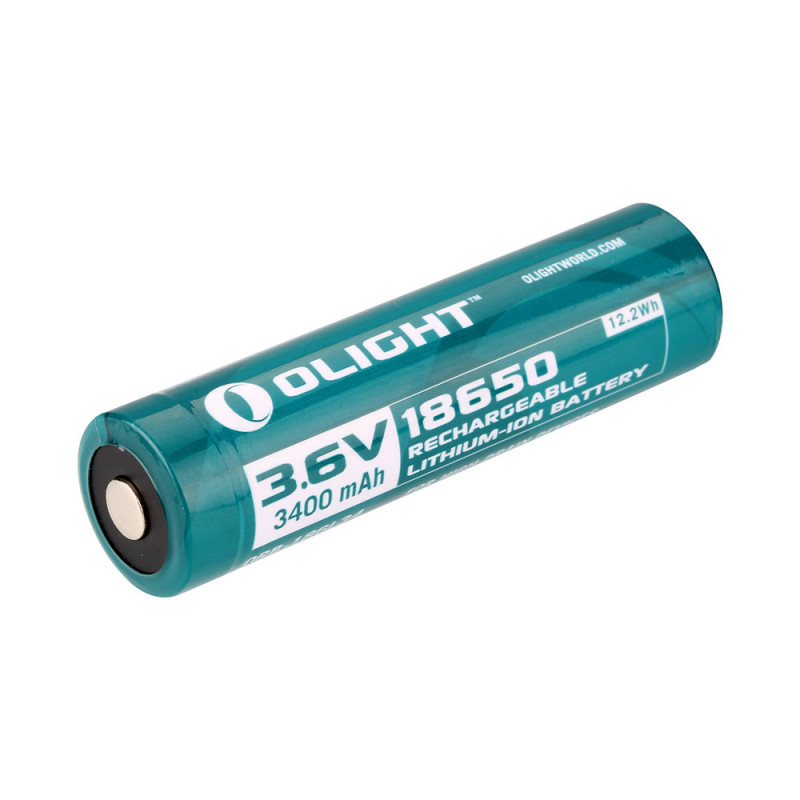 OLIGHT Pila recargable 18650 3400 mAh con PCB