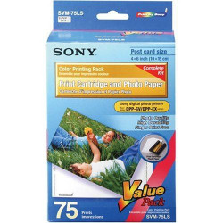 SONY PAPEL+CARTUCHO  SVM-75LS