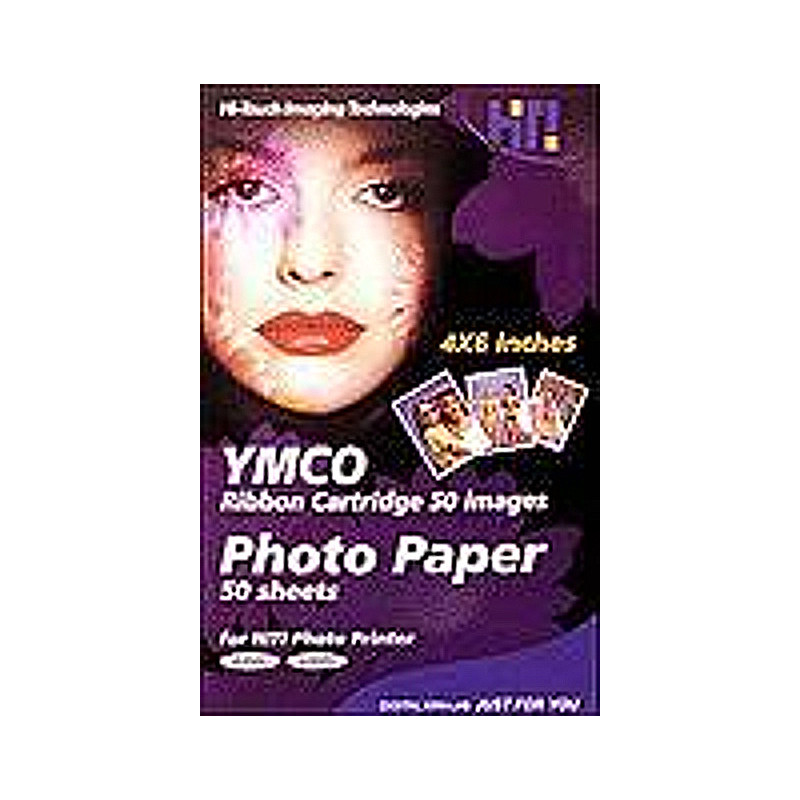 YMCO RIBBON+50 PHOTO PAPER