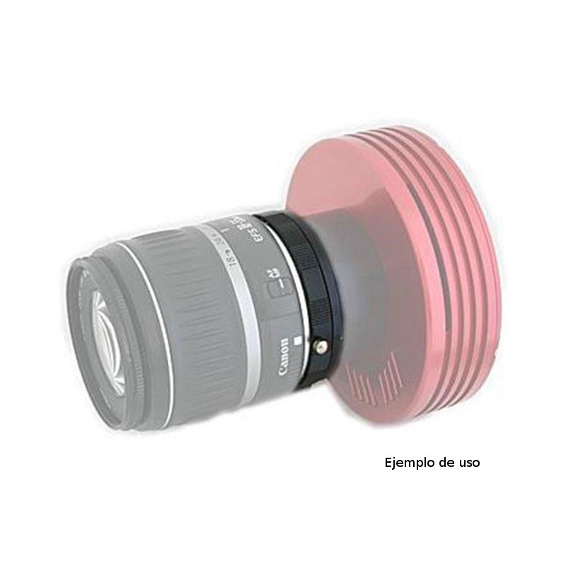TS Adaptador CCD a objetivos Canon EOS a T2