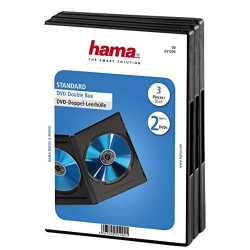 HAMA CAJA PARA DVD PACK 3 UDS