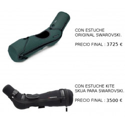 SWAROVSKI Kit ATS 80 HD +Zoom 25-50x + FUNDA + TRIPODE TORTOISE S4