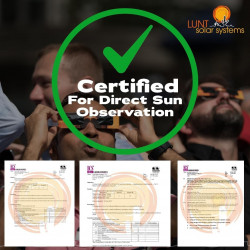 LUNT Gafas de eclipse 10 uds