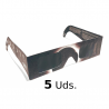 ROPTIC Gafas para observación solar 5 uds.