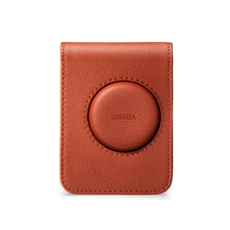 FUJIFILM MINI EVO CASE MARRON