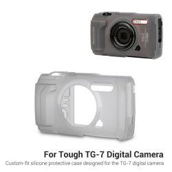 JJC Funda de silicona Olympus Tough TG-7