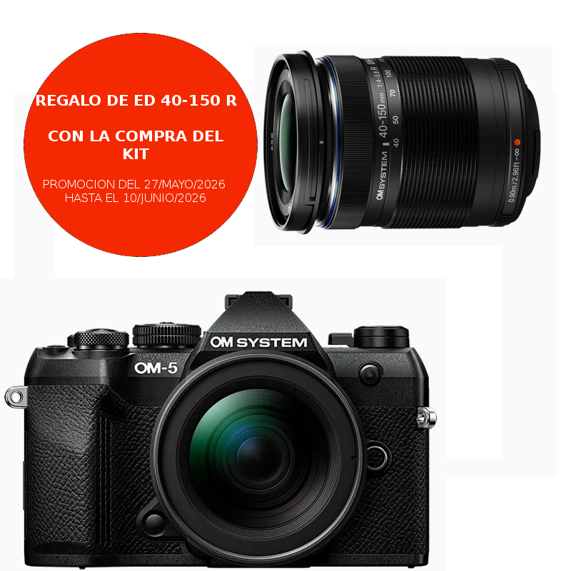 OM-5 Mark II kit con 12-45mm + REGALO 40-150