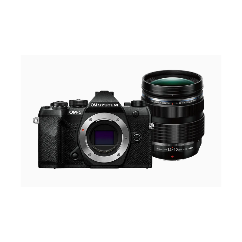 OM-5 Mark II Negro + Kit 12-40 mm F2.8 PRO II