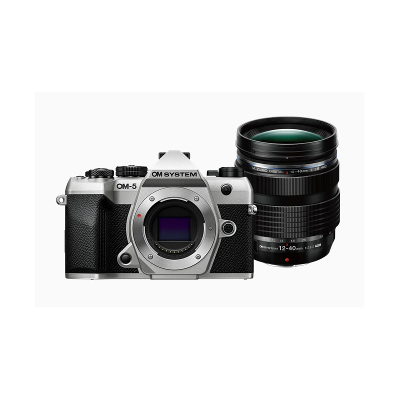 OM-5 Mark II Silver + kit 12-40 mm F2.8 PRO II