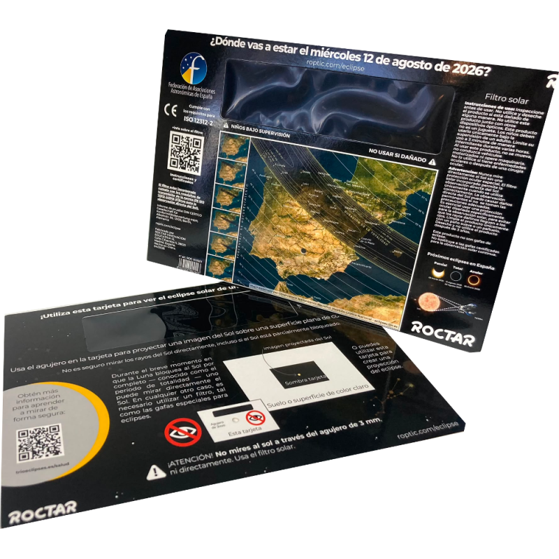 ROCTAR Kit para observacion de eclipses