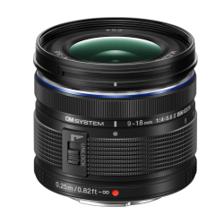 OM SYSTEM ED 9-18mm 1:4.0-5.6