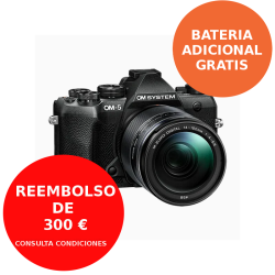 OM-5 Negro + Objetivo...