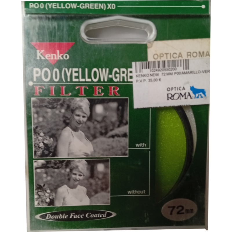 KENKO 72MM YELLOW-GREEN