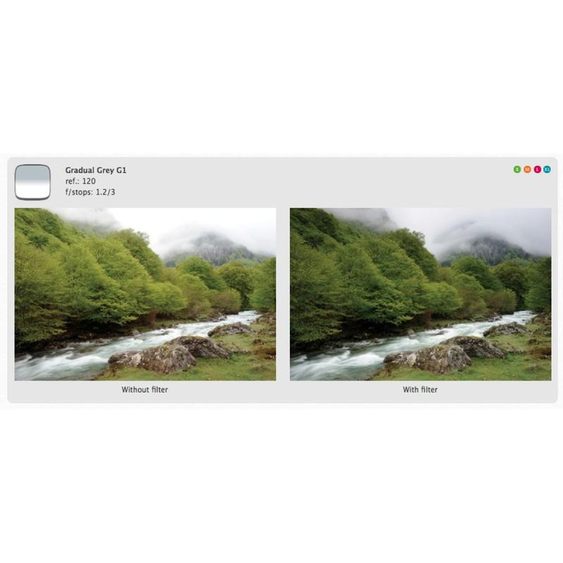 COKIN SERIE Z-PRO TALLA L Z120 GRADUAL NEUTRAL GREY G1