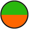 KENKO 55 MM DUAL-COLOR NARANJA / VERDE