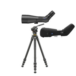 KIT Zeiss Conquest Gavia 85 30-60x  + FUNDA + TRIPODE Vanguard Veo 5 264 av 14