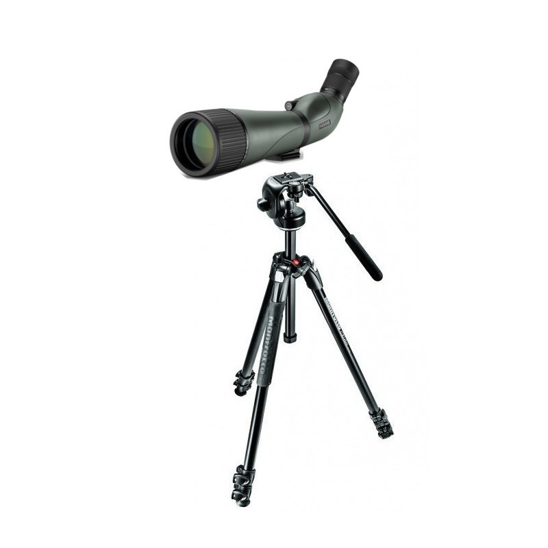 HAWKE VANTAGE HD 20-60X80 + MANFROTTO KIT NAT INICIACION