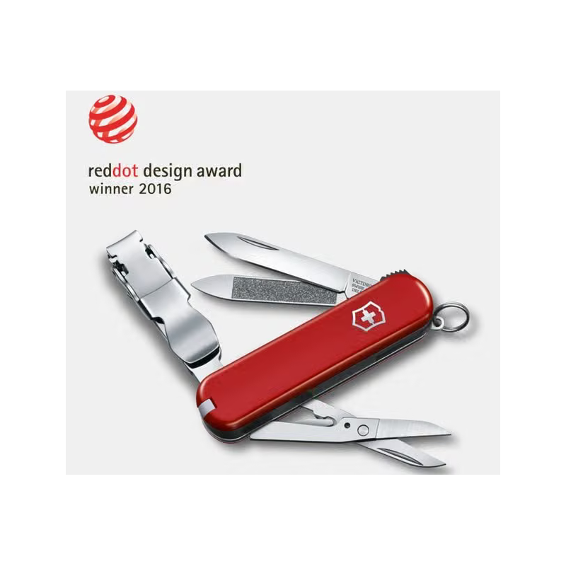 VICTORINOX NAIL CLIP 580 ROJA 65MM 8 USOS