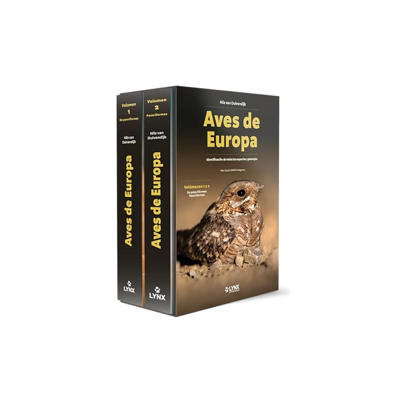 Aves de Europa: Identificación de todas las especies y plumajes - Tapa dura