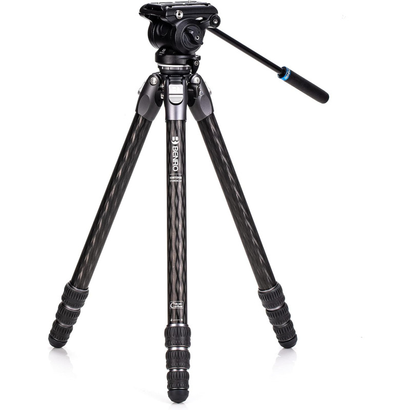 BENRO Tripode de Video Carbono Tortoise 34CLV+S4PRO - TTOR34CLVS4PRO