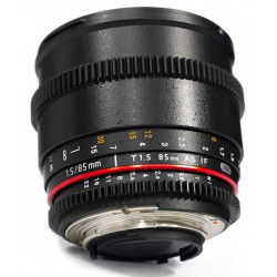 SAMYANG 85 MM T/1.5 VDSLR...