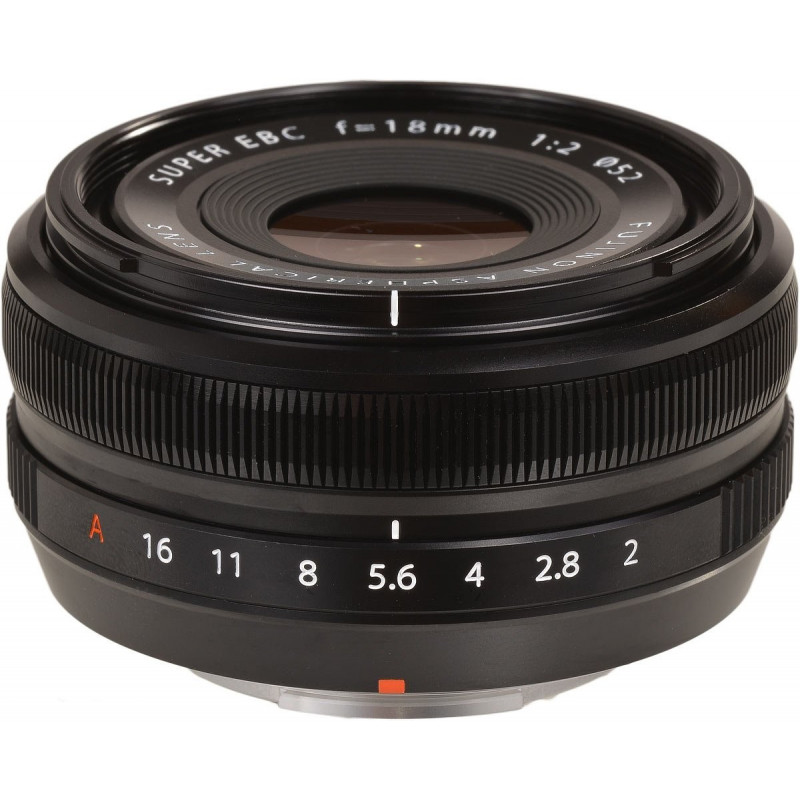 FUJINON XF 18 MM F/2.0 R (NEGRO)