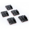 GOPRO CONJUNTO 5 BASES CURVADAS ADHESIVAS AACRV-001