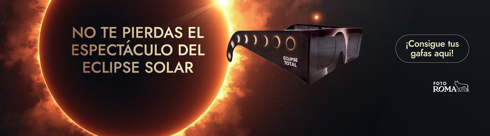 Banner de Gafas de Eclipse
