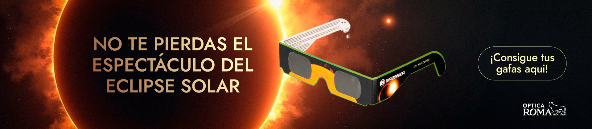 Banner Home Óptica Roma